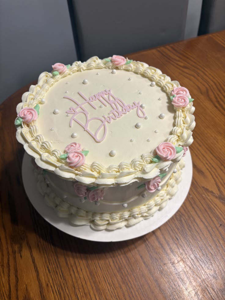 Birthday Cake closeup detail 1